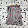 Blockprint Wrap Skirt - Knee Length