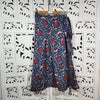 Blockprint Wrap Skirt - Midi