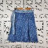 Blockprint Wrap Skirt - Knee Length