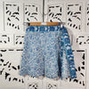 Blockprint Wrap Skirt - Mini