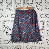 Blockprint Wrap Skirt - Knee Length
