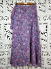 Blockprint Wrap Skirt - Maxi