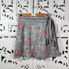Blockprint Wrap Skirt - Mini