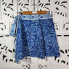 Blockprint Wrap Skirt - Mini